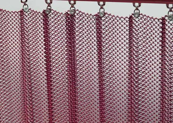 1.0 मिमी तार धातु कुंडल पर्देदार पर्दे
