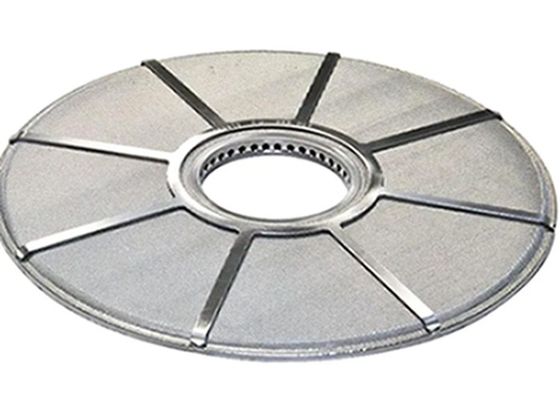 0.5um-200um लीफ डिस्क फ़िल्टर स्क्रीन मेष स्टेनलेस स्टील 304