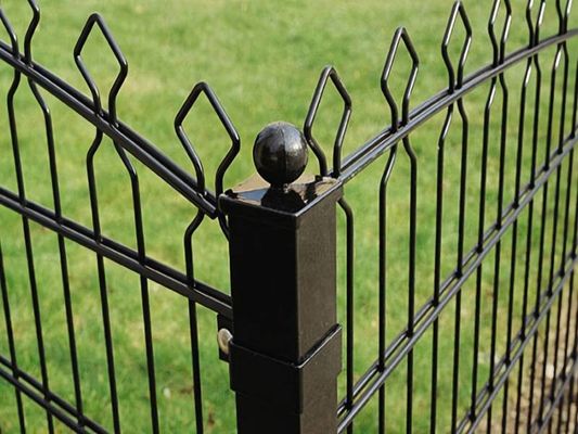 प्रतिष्ठा जाल 868 डबल तार बाड़ 50 × 200 मिमी सजावटी के लिए