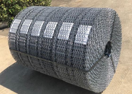 जस्ती वेल्डेड वायर मेष Subsea पाइप कंक्रीट कोटिंग सुदृढीकरण के लिए