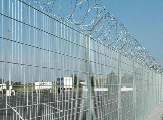 उच्च सुरक्षा विरोधी संक्षारण धातु तार बाड़ इलेक्ट्रो जस्ती जाल