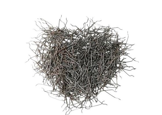 हुक एंड 1.0mm स्टील फाइबर प्रभाव प्रतिरोधी असर क्षमता में सुधार करता है