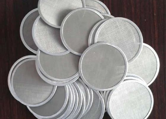 तरल फिल्टर के लिए सिंटर स्टेनलेस स्टील फिल्टर डिस्क