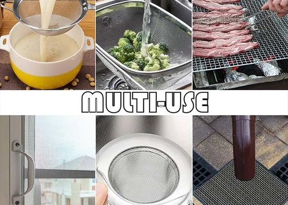 जीवन में विभिन्न फिल्टरेशन के लिए स्टेनलेस स्टील बुना जाल