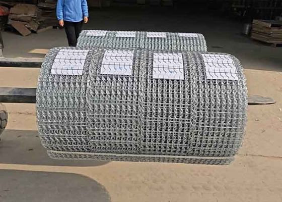 10 लाइन तार जस्ती तेल पाइपलाइन प्रबलित वेल्डेड तार जाल के लिए अपतटीय
