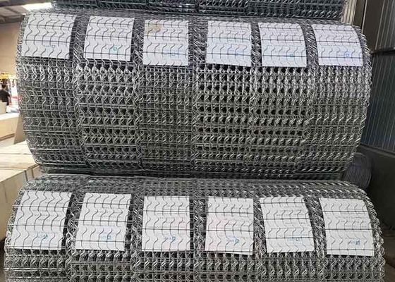 जस्ती पाइपलाइन सुदृढीकरण जाल 25.4mm x 67mm ASTM A810
