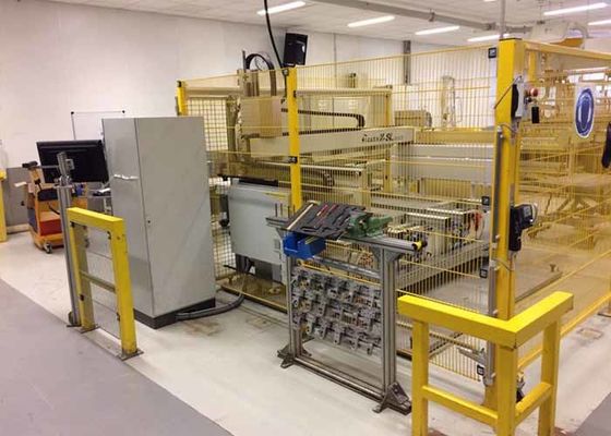 मशीन सुरक्षा सुरक्षा धातु तार बाड़ कम कार्बन स्टील पाउडर कोटिंग