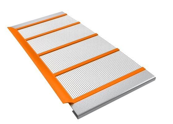 पीयू समर्थन पट्टी सीधी तार स्वयं सफाई स्क्रीन जाल