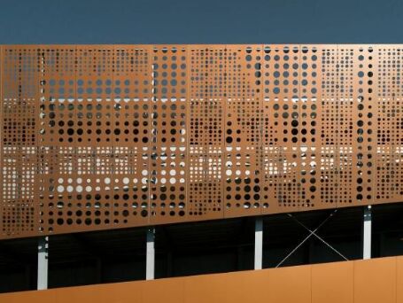 एल्यूमीनियम छिद्रित धातु तार जाल हल्के मजबूत सामग्री वेंटिलेशन स्क्रीनिंग और सुरक्षात्मक बाधाओं के लिए आदर्श